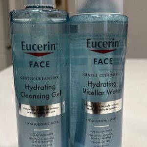 Eucerin Hydrating Cleanser & Micellar Water Duo Hyaluronic Acid
